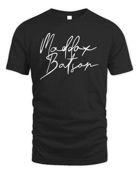 Maddox Batson Merch Maddox Batson Signature Tee