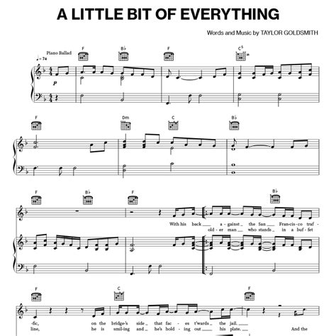 Get Dawes Sheet Music – Dawes