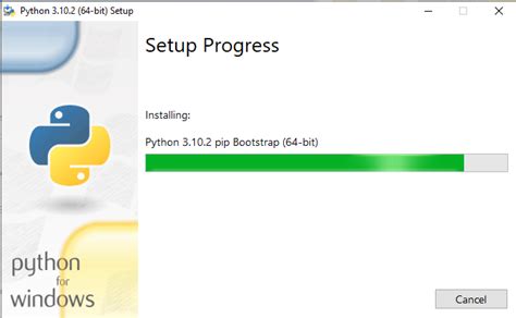 Python 3.10 Setup 的图像结果