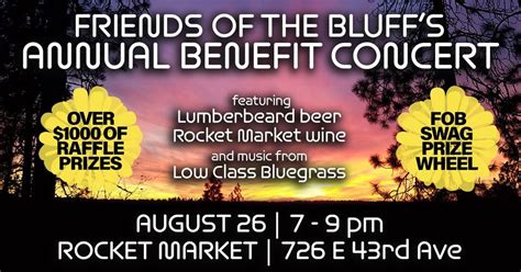 Friends of the Bluff Benefit Concert featuring Low Class Bluegrass ...