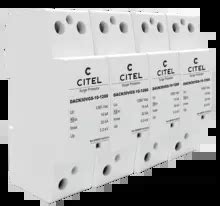 DACN30VGS-40-1260 - Type 2+3 AC surge protector -3-Phase+N - Monobloc ...