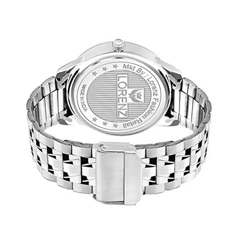 LORENZ White dial Day & Date Mens watch-MK-206W : Amazon.in: Fashion