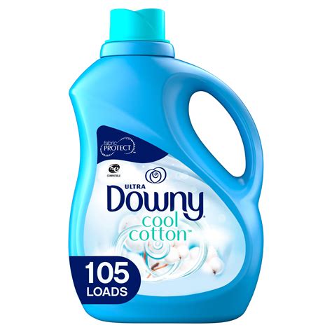 Buy Downy Cool Cotton, 105 Loads Liquid Fabric Softener, 90 fl oz ...