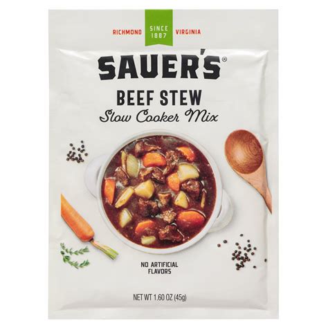 Beef Stew Slow Cooker Mix – Sauer Brands