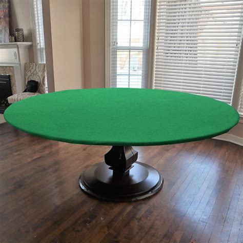 CAIT CHAPMAN HOME COLLECTION Felt Game Table Cover 70" Wide Fabric ...