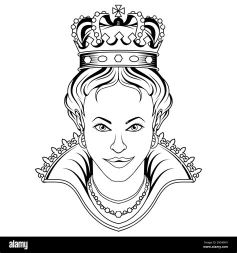 How To Draw A Queens Face