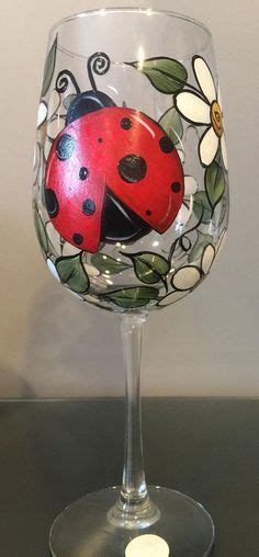 120 Painted wine glasses ideas | painted wine glasses, wine glasses ...