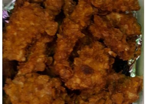 Chicken strips (kfc style) Recipe by Nafeesa Mustafa - Cookpad