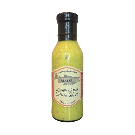 Lemon Caper Salmon Sauce – Talkeetna Foods
