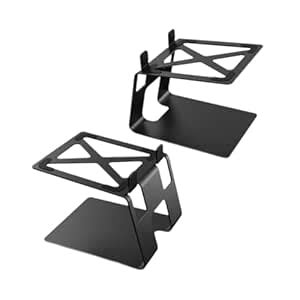 FABLOFT 2Pcs Desk Speaker Stand Computer Speaker Stands Stable Studio ...