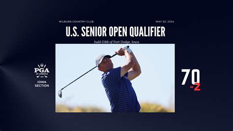 Gibb Qualifies for 2024 US Senior Open - Iowa PGA Section