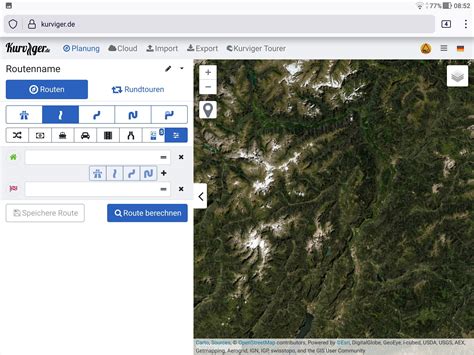 Bug in map selector - Website - Kurviger Forum