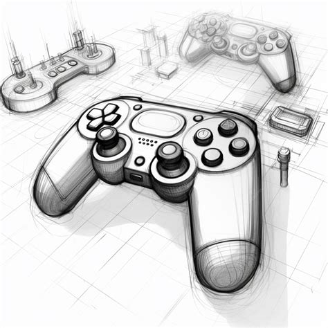 Image result for Gaming Controller Drawing