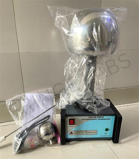 FRINGE LABS - Van De Graaff Generator with Heavy Copper Motor for ...