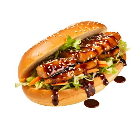 Teriyaki Chicken Sub Sandwich Delight, Teriyaki Chicken Sub, Fast Food ...