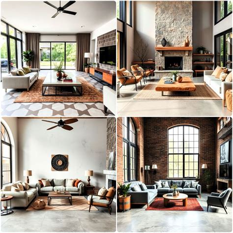 20 Concrete Floor Living Room Ideas To Copy