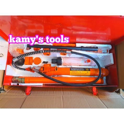 Bộ Kích Vam Thủy Lực Kéo Nắn Khung Xe Tai Nạn Ô Tô 4 Tấn
