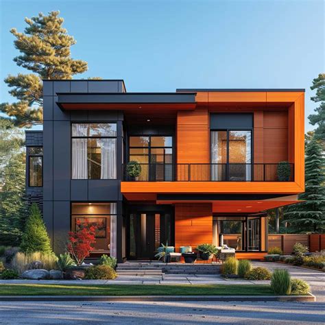 3+ Bold and Beautiful Color Schemes for Modern Home Exteriors