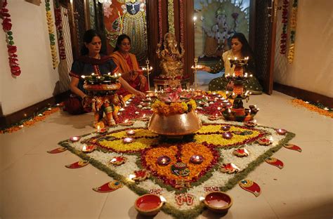 Diwali home pooja