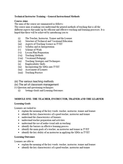 Image result for Instructor Training Course