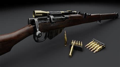 ArtStation - Lee-Enfield No.1 Mk3*