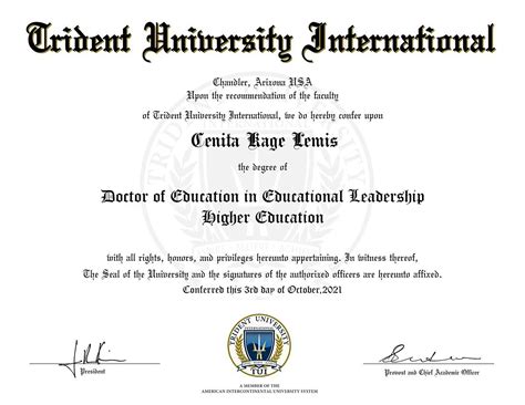 Editable trident university international Medical Certificate PSD ...
