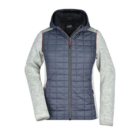Daiber Ladies' Knitted Hybrid Jacket - JN771 kaufen im Großhandel Shop