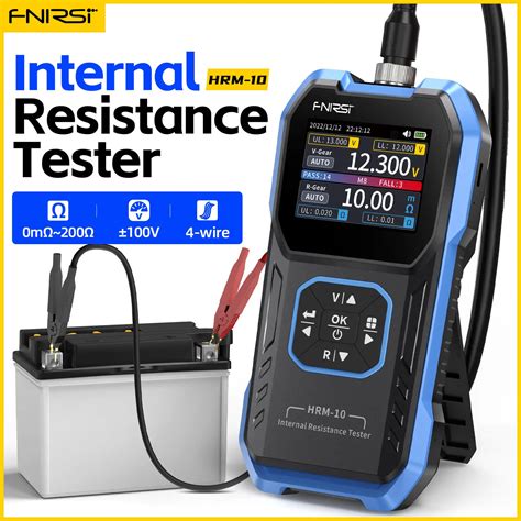 FNIRSI HRM-10 Battery Voltage Internal Resistance Tester 18650 High ...