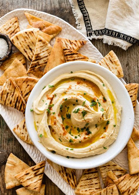Pita Chips Hummus