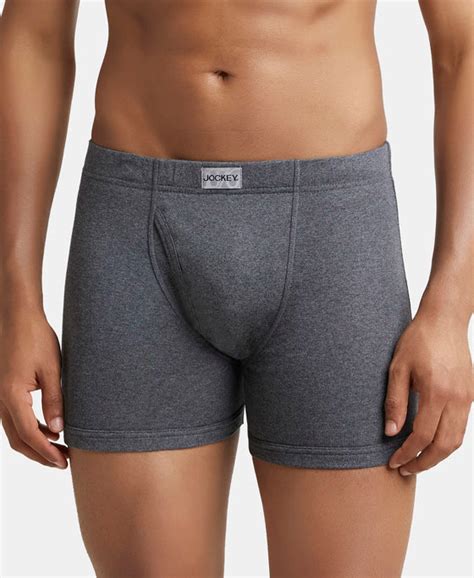 Buy Super Combed Cotton Rib Solid Boxer Brief with Ultrasoft and ...