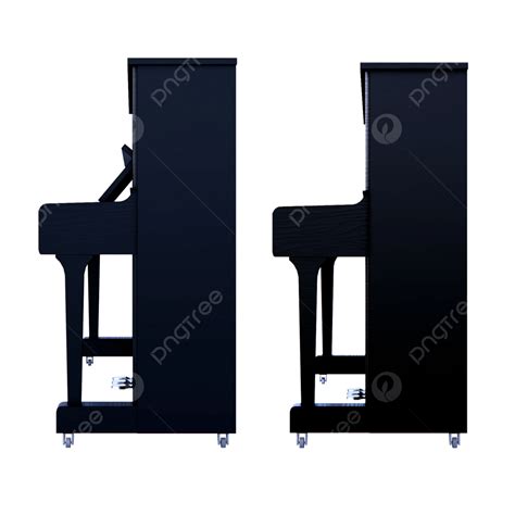 Vista Lateral Del Piano Vertical PNG , Imágenes Prediseñadas De Piano ...