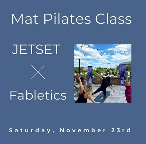 Join Jetset for a Pilates Class with Fabletics!, 7400 Windrose Ave ...