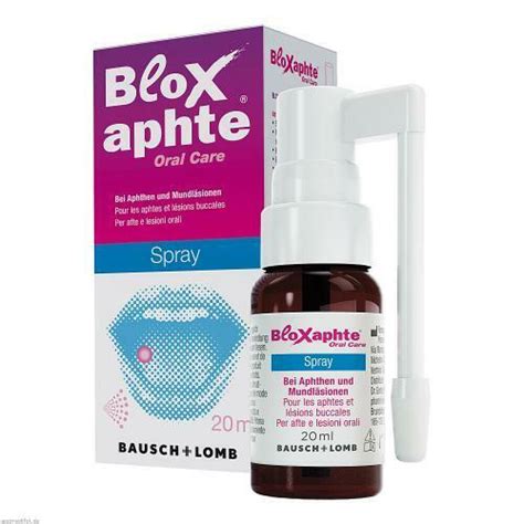 BloXaphte oral Care Spray 20ml PZN 13983234 online kaufen | eBay