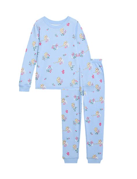 Buy Cotton Blend Disney Frozen™ Thermal Pyjamas (2-12 Yrs) at Marks ...
