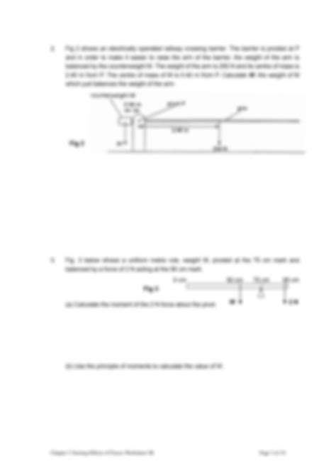 SOLUTION: Secondary 3 physics chapter 5 turning effects of forces ...