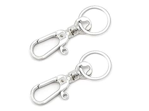 Stainless Steel Clasp Snap Hooks Trigger Bag Ring Key Chain, Set of 2 ...