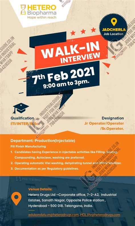 Hetero Biopharma Interview in 2021 February 07th for Production check now
