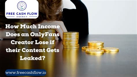 How much income does an OnlyFans creator lose if their content gets leaked? - FreeCashFlow.io 2025