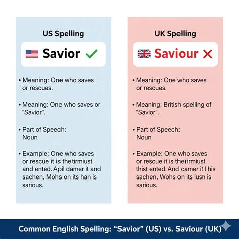 Savior / Saviour: Which One Is Correct? Truth Inside