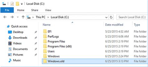 How to Find Windows.old File 的图像结果