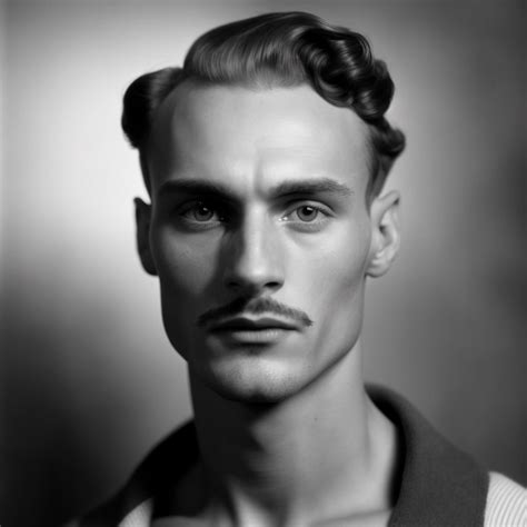 Errol Flynn like Gentleman | 1930 frisuren, Herrin, Schnurrbart