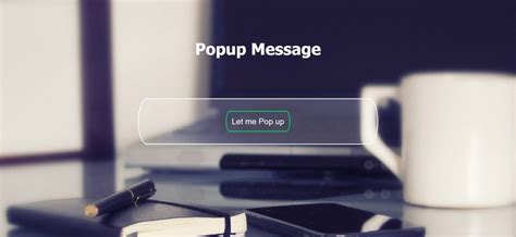 Pop Up Message HTML 的图像结果