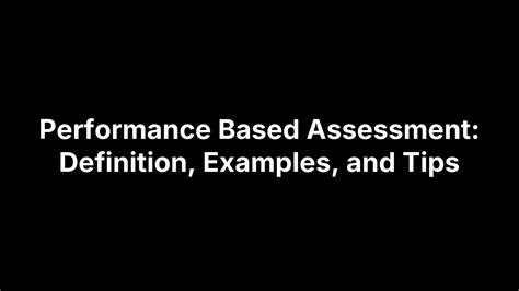 Image result for Performance-Based Assessment
