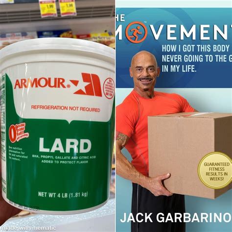 Believe it or not, this is a before and after shot of fitness guru Jack ...