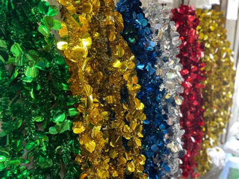 Foil Garlands : Mix Colours [Pack of 12] – Luxury Deco