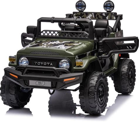 Amazon.com: PRIME CLUB 12V Ride on Truck Battery Powered Kids Electric car with Remote Control ...