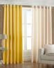 Buy Yellow & Cream Curtains & Accessories for Home & Kitchen by Homefab ...
