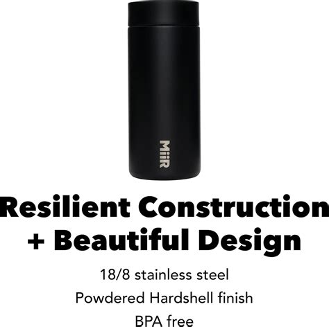 Buy MiiR, 360 Traveler, Stainless Steel Double-Wall Vacuum Insulated ...
