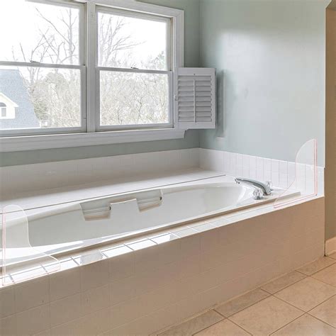 Masteelf 1 Pair Shower Splash Guard Water Splash Guard for Bathtub ...