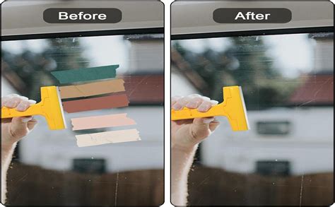 Cyrox Plastic Handle tool Glass Floor Cleaner Wiper Hand Scraper Paint ...